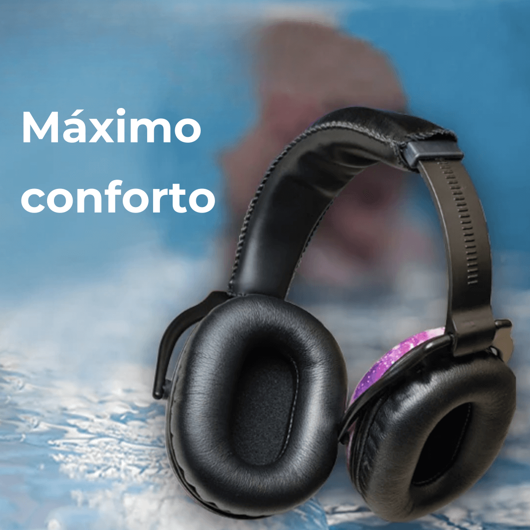 Zen Ruído! Fone abafador de som