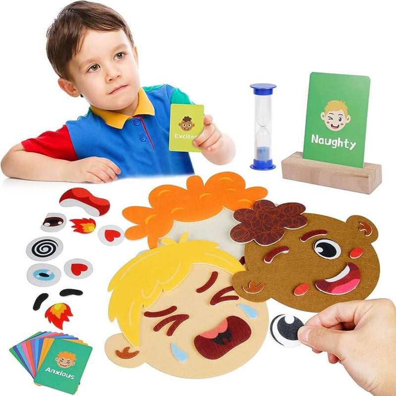 Jogo Expressões Faciais Montessori
