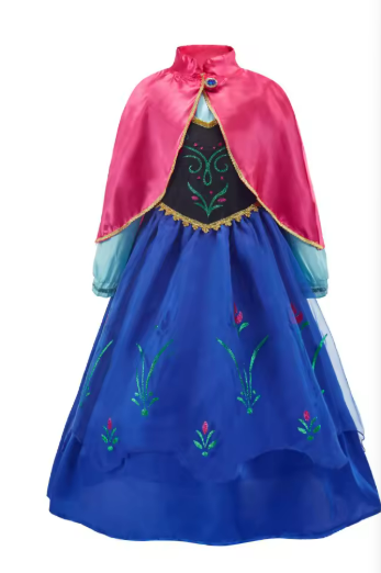 Fantasia Clássica Princesa Anna - Frozen