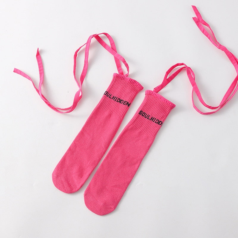Meia infantil street fashion