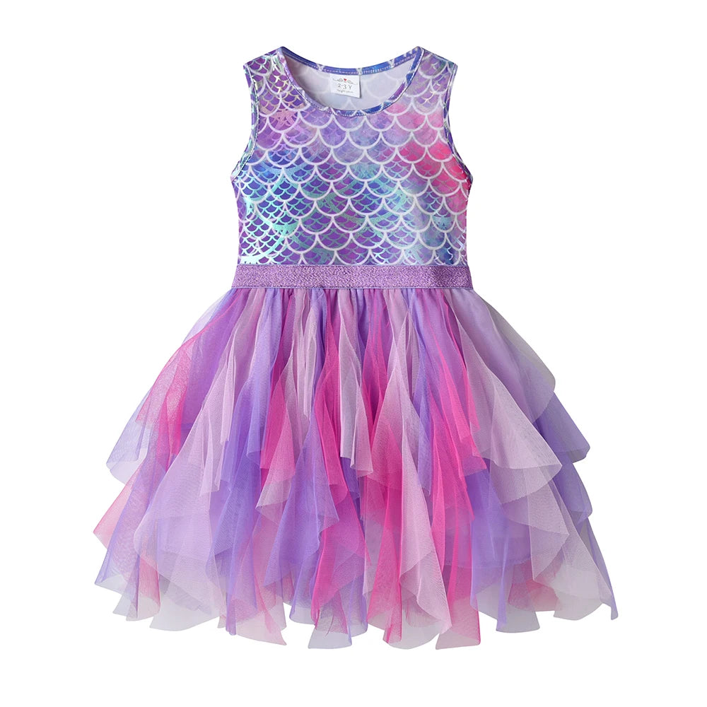 Vestido Sereia Amanda + 🎁 BRINDE tiara Unicórnio