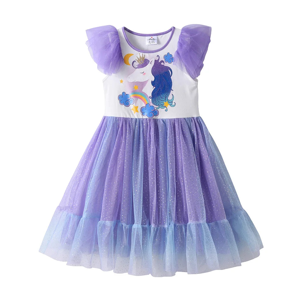 Vestido Eloá + 🎁 BRINDE tiara Unicórnio