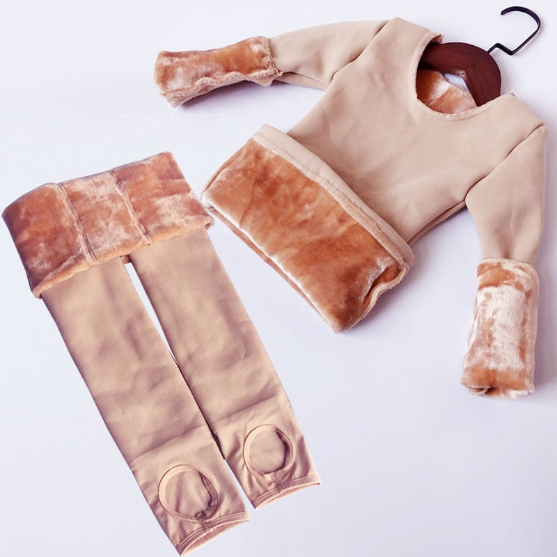 Roupa Térmica Peluciada Infantil e Teen Biloo