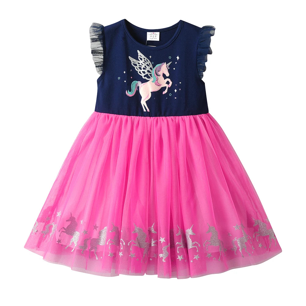 Vestido Ágata + 🎁 BRINDE tiara Unicórnio