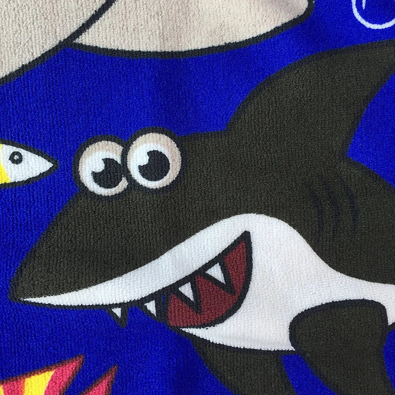 Saída de banho com capuz