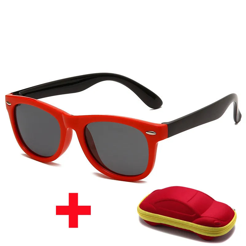 Óculos de Sol FunKids + estojo de proteção