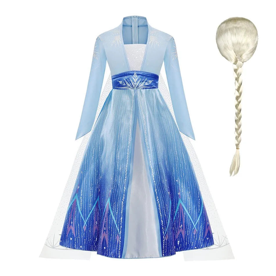 Fantasia Elsa Rainha da Neve – Frozen