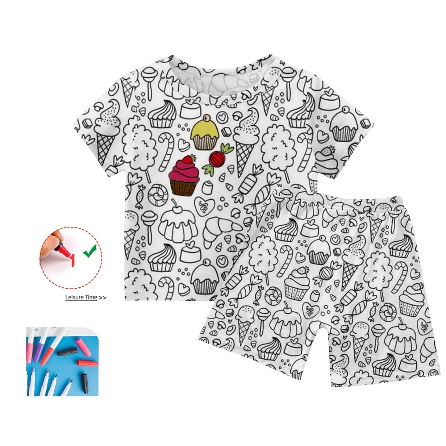 Pijama Colorir e Dormir