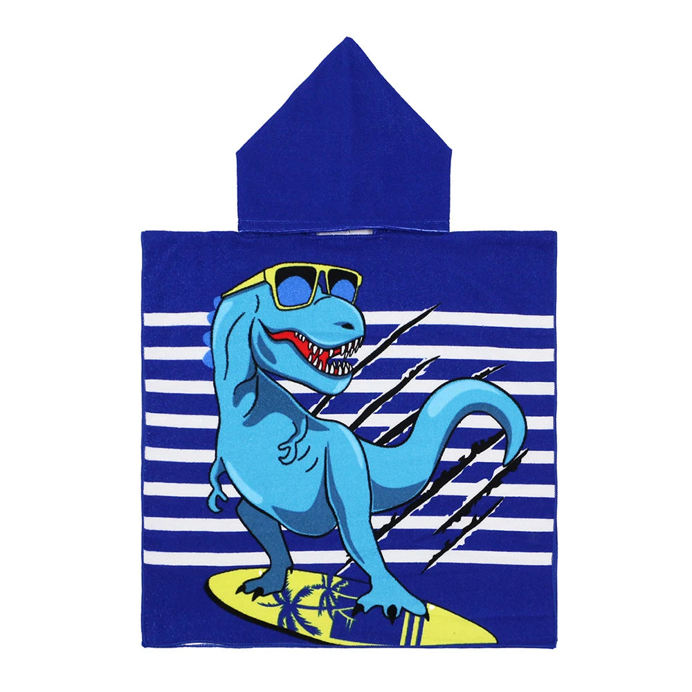 Saída de banho com capuz