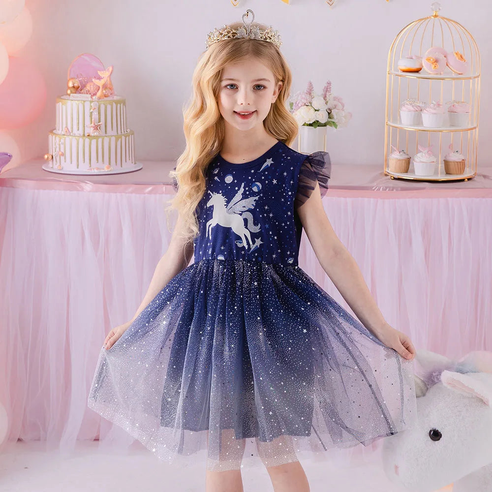 Vestido Sofia + 🎁 BRINDE tiara Unicórnio