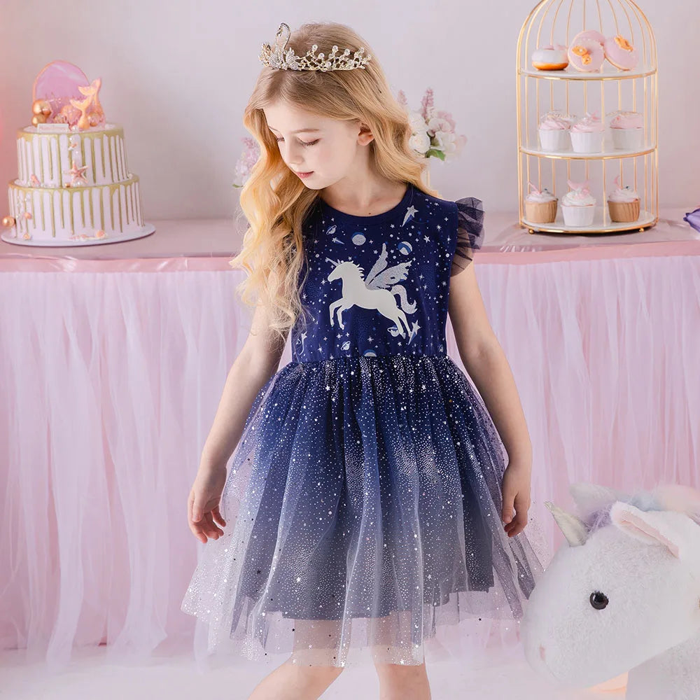 Vestido Sofia + 🎁 BRINDE tiara Unicórnio