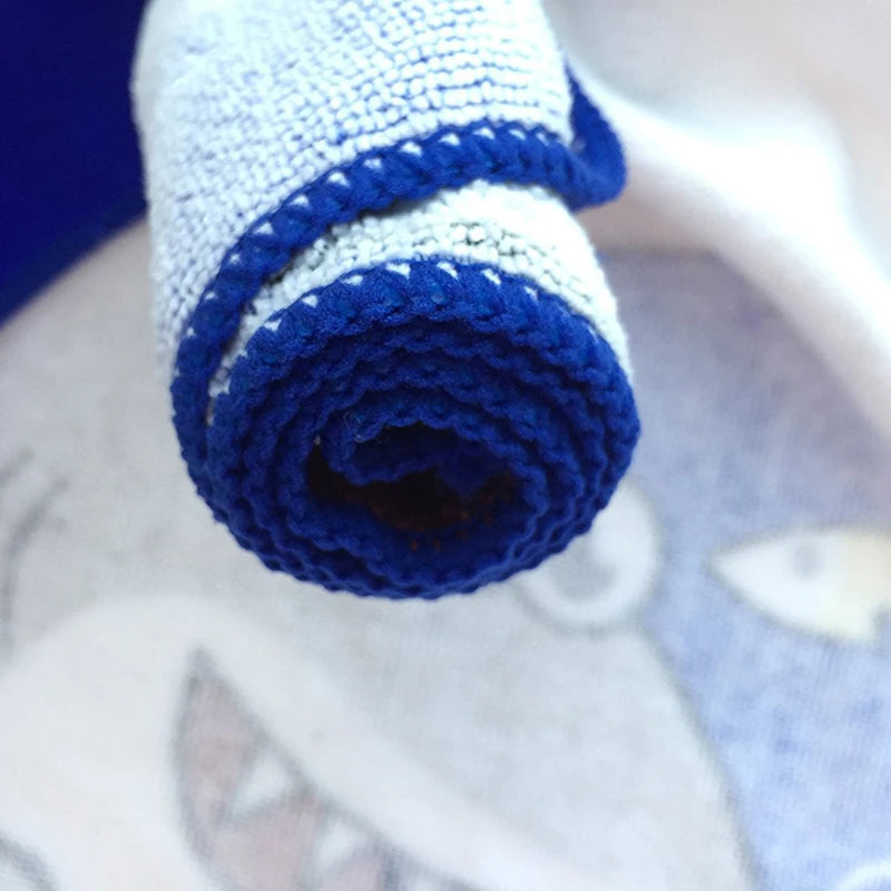 Saída de banho com capuz
