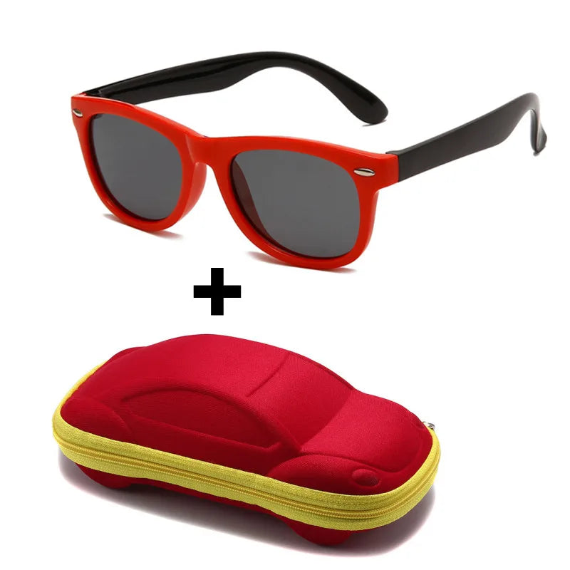 Óculos de Sol FunKids + estojo de proteção