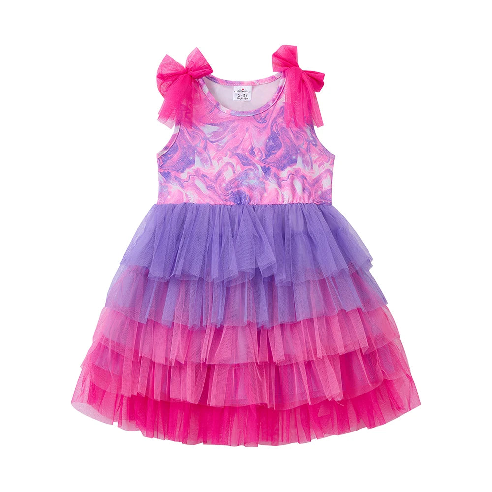 Vestido Princesa Bianca + 🎁 BRINDE tiara Unicórnio