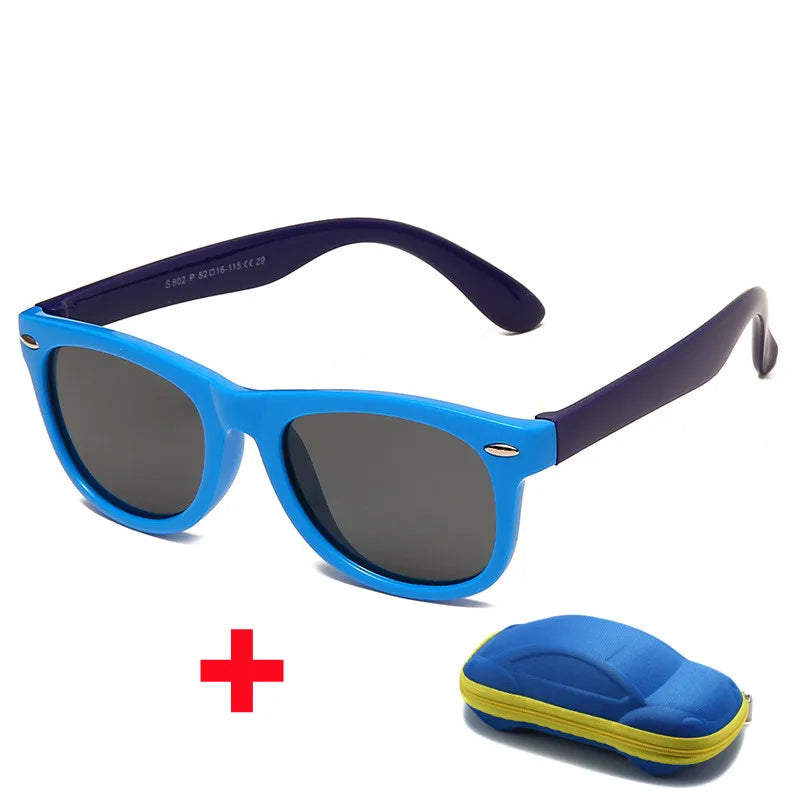 Óculos de Sol FunKids + estojo de proteção