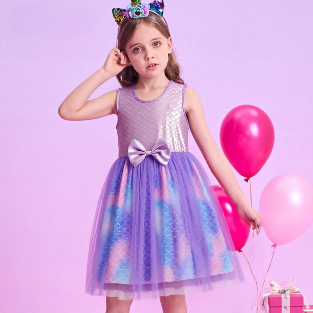 Vestido Malu + 🎁 BRINDE tiara Unicórnio