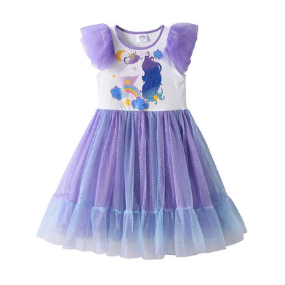 Vestido Eloá + 🎁 BRINDE tiara Unicórnio