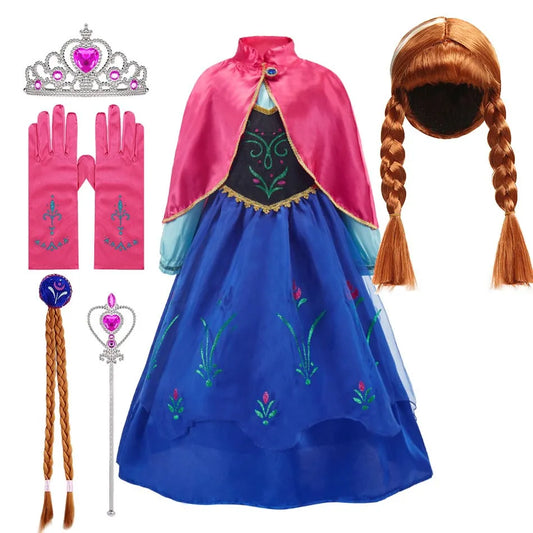 Fantasia Clássica Princesa Anna - Frozen