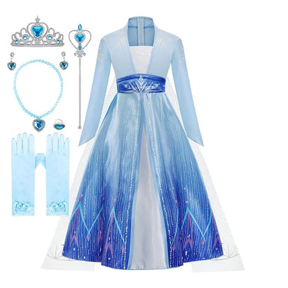 Fantasia Elsa Rainha da Neve – Frozen