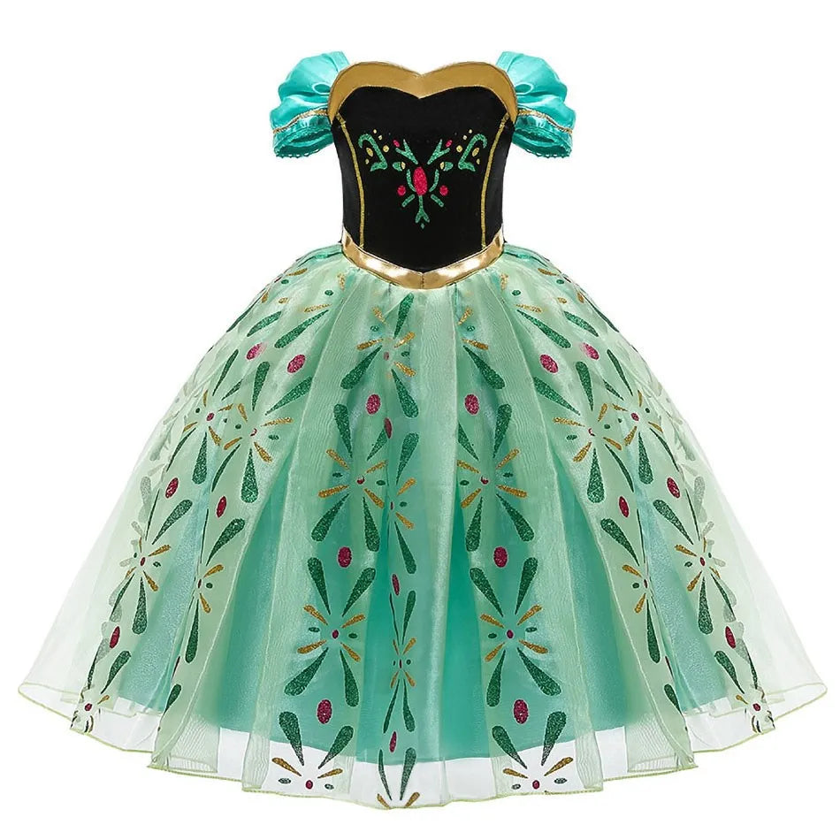 Fantasia Princesa Anna – Coroação da Elsa Frozen