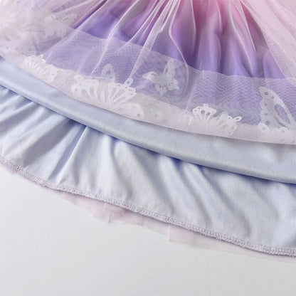 Vestido Borboleta Victória  + 🎁 BRINDE tiara Unicórnio
