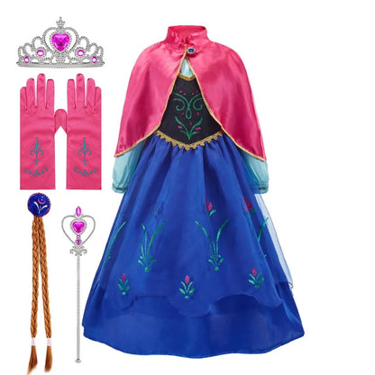 Fantasia Clássica Princesa Anna - Frozen