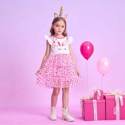 Vestido Coelhinha + 🎁 BRINDE tiara Unicórnio