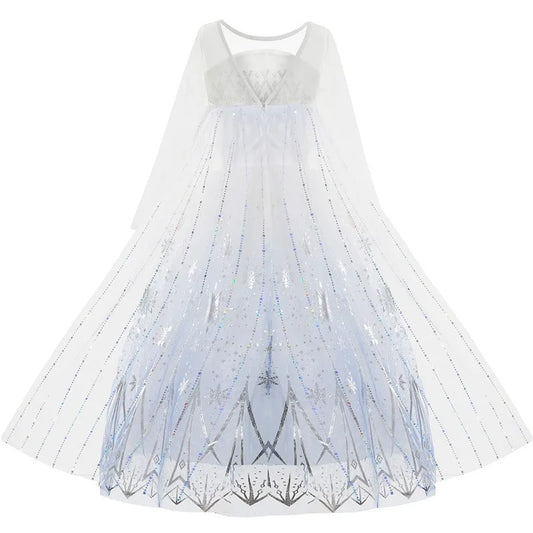 Vestido Rainha Elsa - Frozen 2