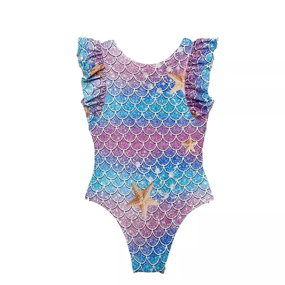 Body Sereia com babados