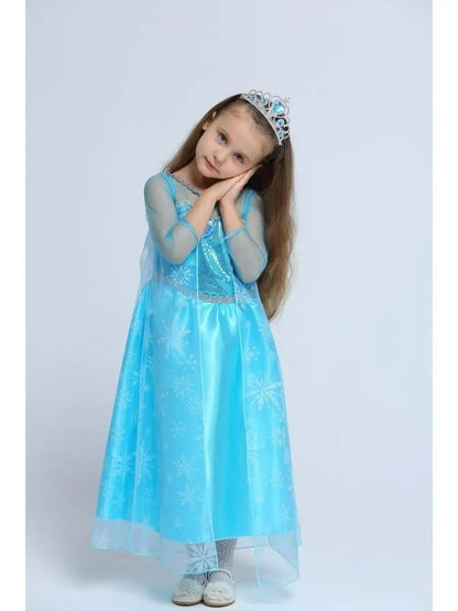 Vestido Elsa – Frozen Let It Go