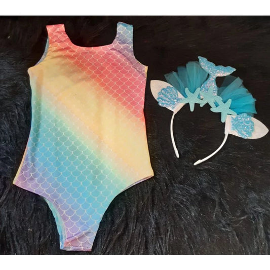 Kit body e tiara Sereia
