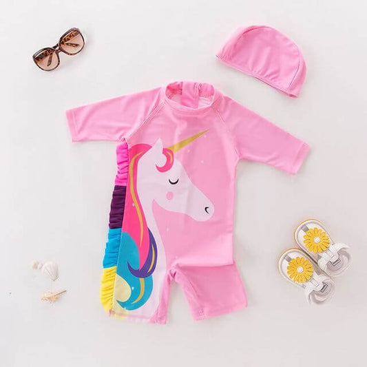 Roupa de Banho Brisa Sun com proteção UV + chapéu